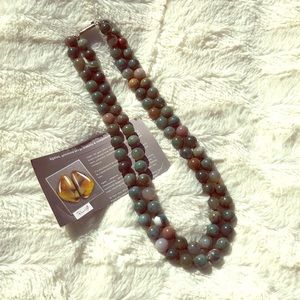 Gemstone necklace